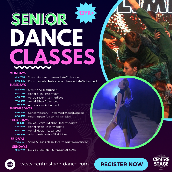 Classes for seniors centrestageglossop